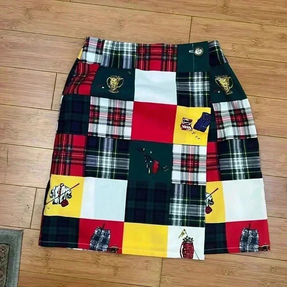 Vintage 90' Rebecca Thomas USA golf Skirt